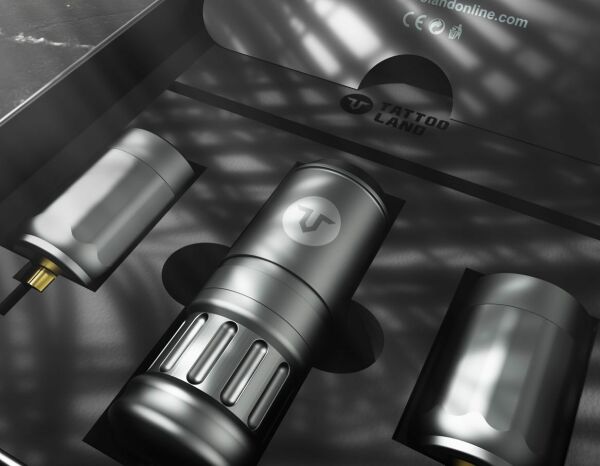 Tattoo Land D-Xuan Kablosuz Bataryalı Rotary Pen Dövme Makinesi 4,0mm Stroke