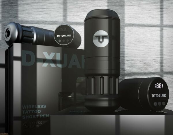 Tattoo Land D-Xuan Kablosuz Bataryalı Rotary Pen Dövme Makinesi 4,0mm Stroke