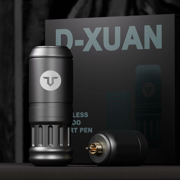 Tattoo Land D-Xuan Kablosuz Bataryalı Rotary Pen Dövme Makinesi 4,0mm Stroke