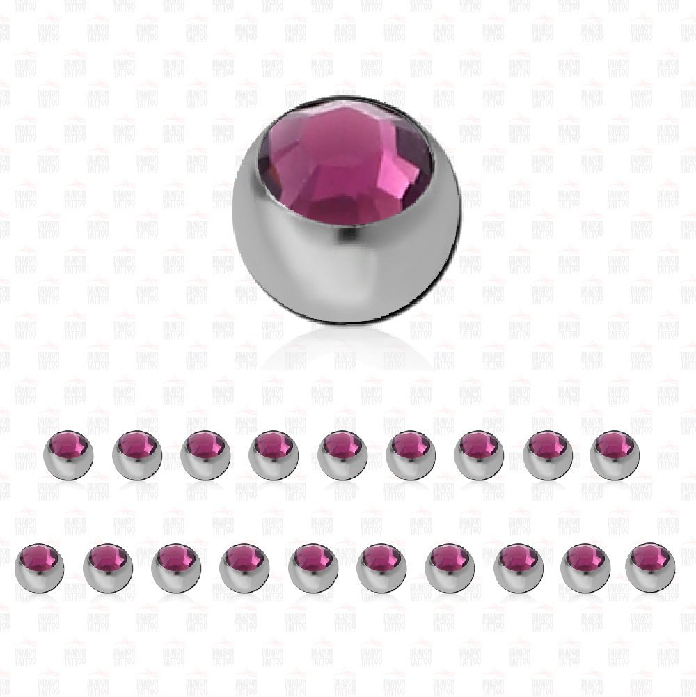 20 Adet Cerrahi Çelik 1.6 mm Bar Topu
