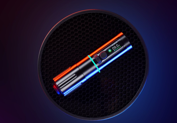 Ai-Tenitas The Sketch Steam S330 Kablosuz Şarj Edilebilir Pilli Rotary Pen Dövme Makinesi