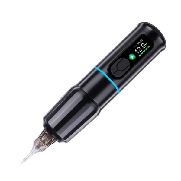 Ai-Tenitas The Sketch Steam S320 Kablosuz Şarj Edilebilir Pilli Rotary Pen Dövme Makinesi