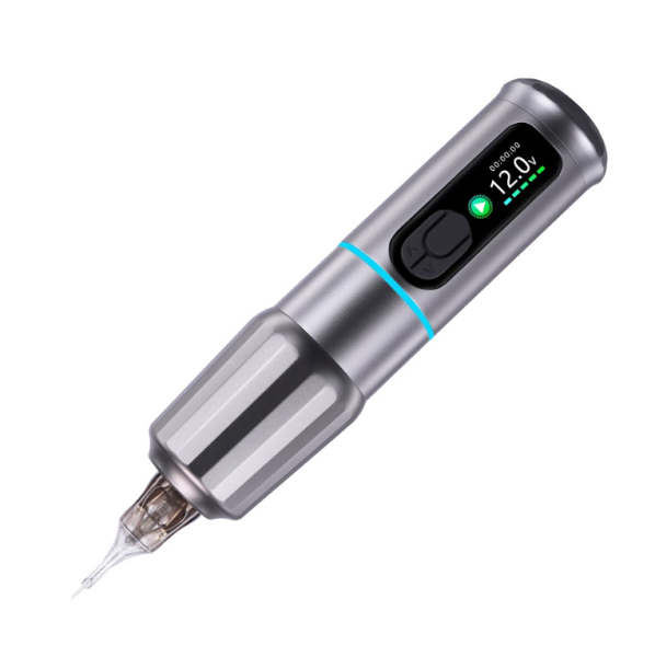 Ai-Tenitas The Sketch Steam S320 Kablosuz Şarj Edilebilir Pilli Rotary Pen Dövme Makinesi