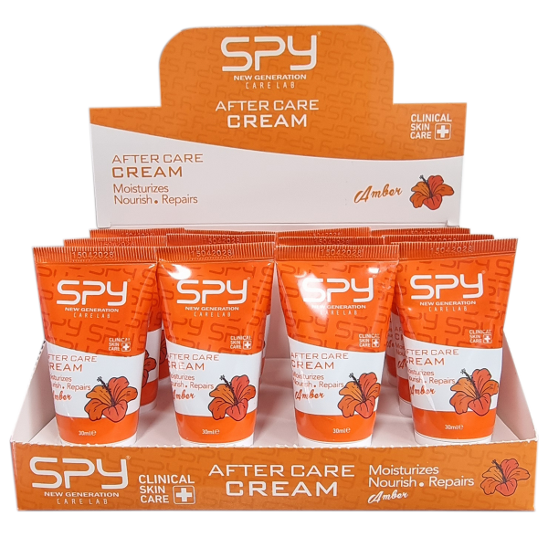 SPY Care Lab Dövme Sonrası Bakım Kremi Kutu 12 adet x 30 ml After Care Turuncu Amber