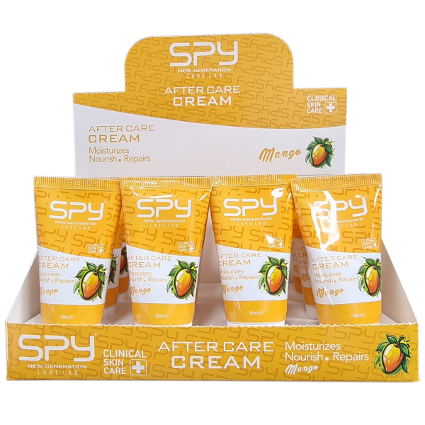 SPY Care Lab Dövme Sonrası Bakım Kremi Kutu 12 adet x 30 ml After Care Sarı Mango
