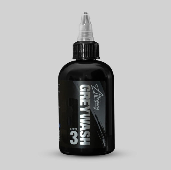 Allegory Ink Greywash Level 3 Medium Orta Ton 4oz 120ml Gölge Dövme Boyası