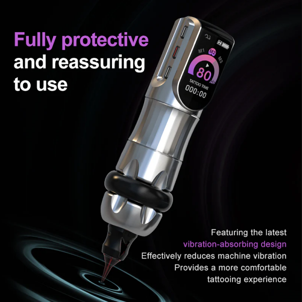 OG Produce Pioneer Inspiration Çift Bataryalı Kablosuz Pen Dövme Makinesi