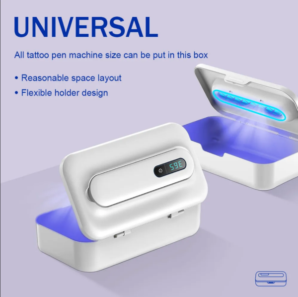 UV Sterilizasyon Kutusu Dövme Makineleri, Gripler ve İğneler için