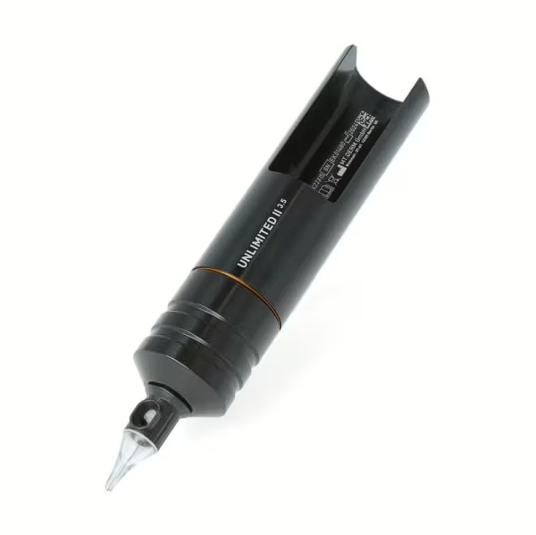 Cheyenne Sol Nova Unlimited II 3.5 mm Stroke Çift Bataryalı Kablosuz Dövme Makinesi - Siyah Renk