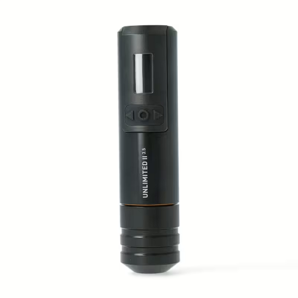Cheyenne Sol Nova Unlimited II 3.5 mm Stroke Çift Bataryalı Kablosuz Dövme Makinesi - Siyah Renk