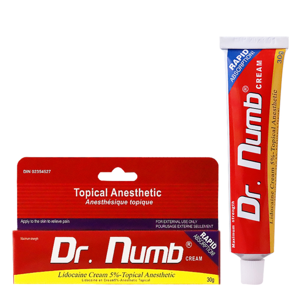 Dr. Nummer Water-Based Drug verdovende crème voor tatoeage en permanente make-up Oil-free 30g