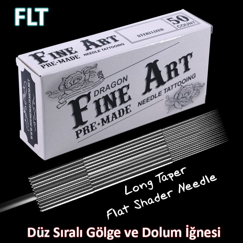 FLT Flat Direct Sequence Shadow Dragon en vulling voor kunst van tattoo naald