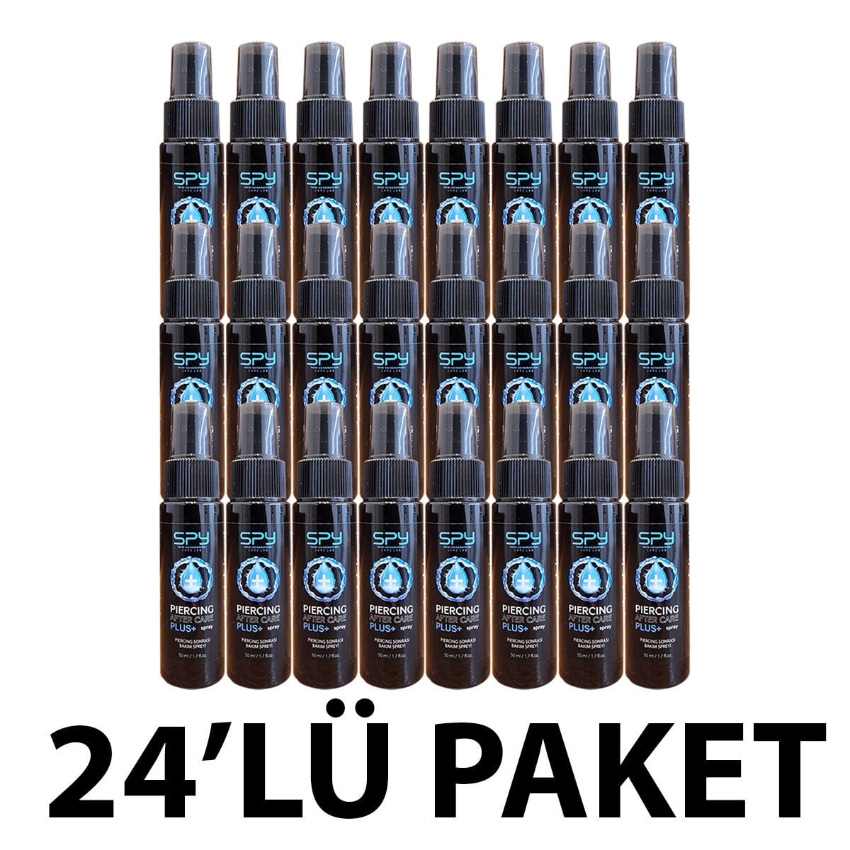 Piercing After Care Solution 50 ml Piercing Sonrası Bakım Solüsyonu 24'lü Paket