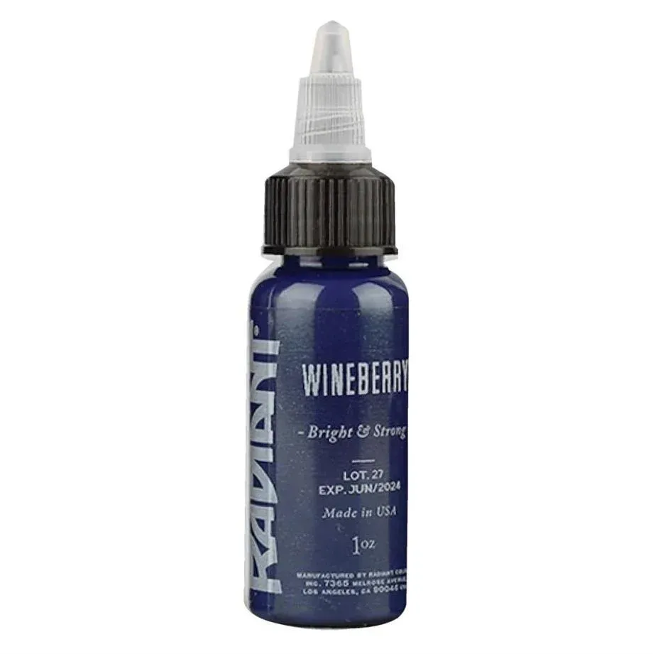 Radiant Wineberry 1 oz 30 ml Lacivert Dövme Boyası