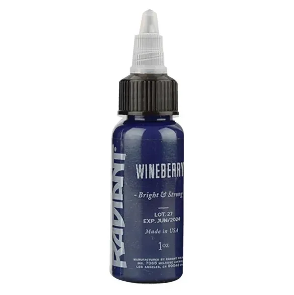 Radiant Wineberry 1 oz 30 ml Lacivert Dövme Boyası