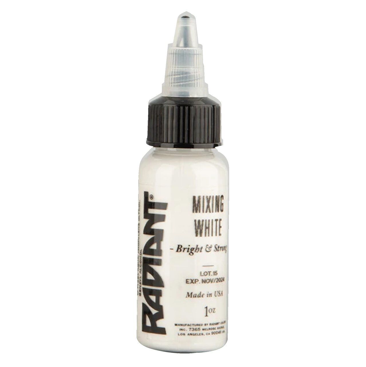 Radiant Mixing White 1 oz 30 ml Beyaz Dövme Boyası