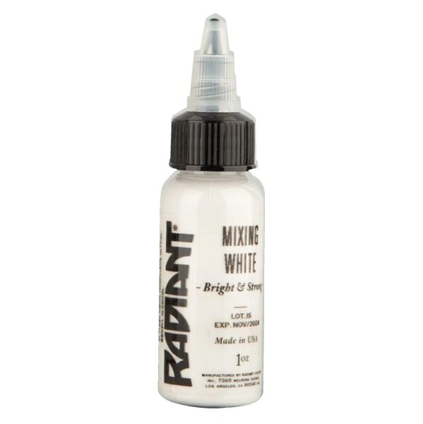Radiant Mixing White 1 oz 30 ml Beyaz Dövme Boyası