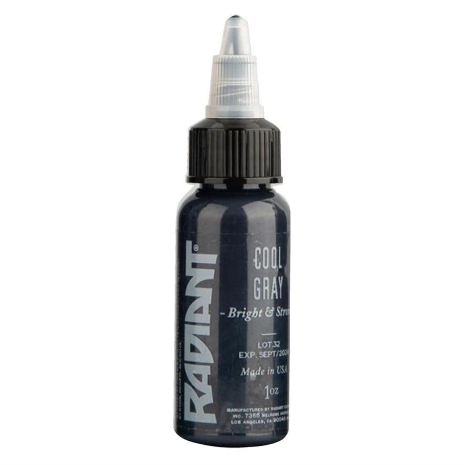 Radiant Cool Gray 1 oz 30 ml Gri Dövme Boyası
