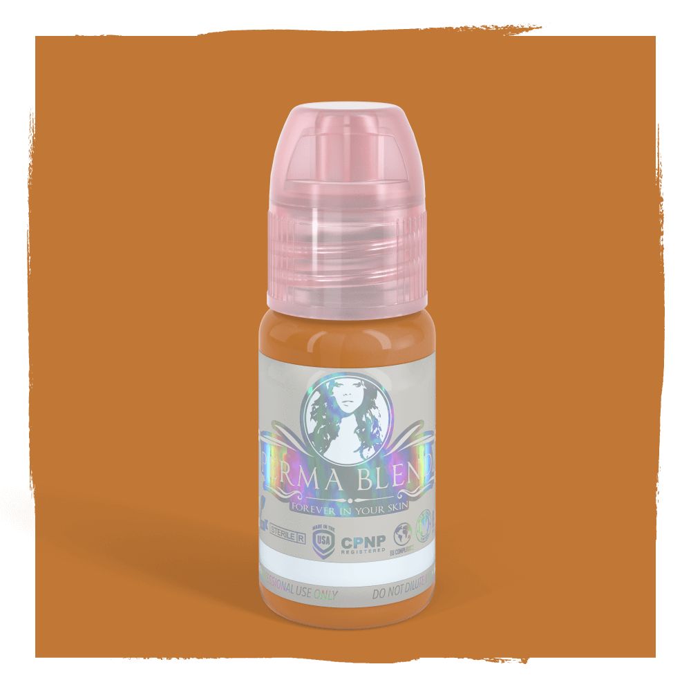 Perma Blend Golden Corrector 1/2 oz 15 ml Soğuk Ton Sıcaklaştırıcı Kalıcı Makyaj Boyası Permablend