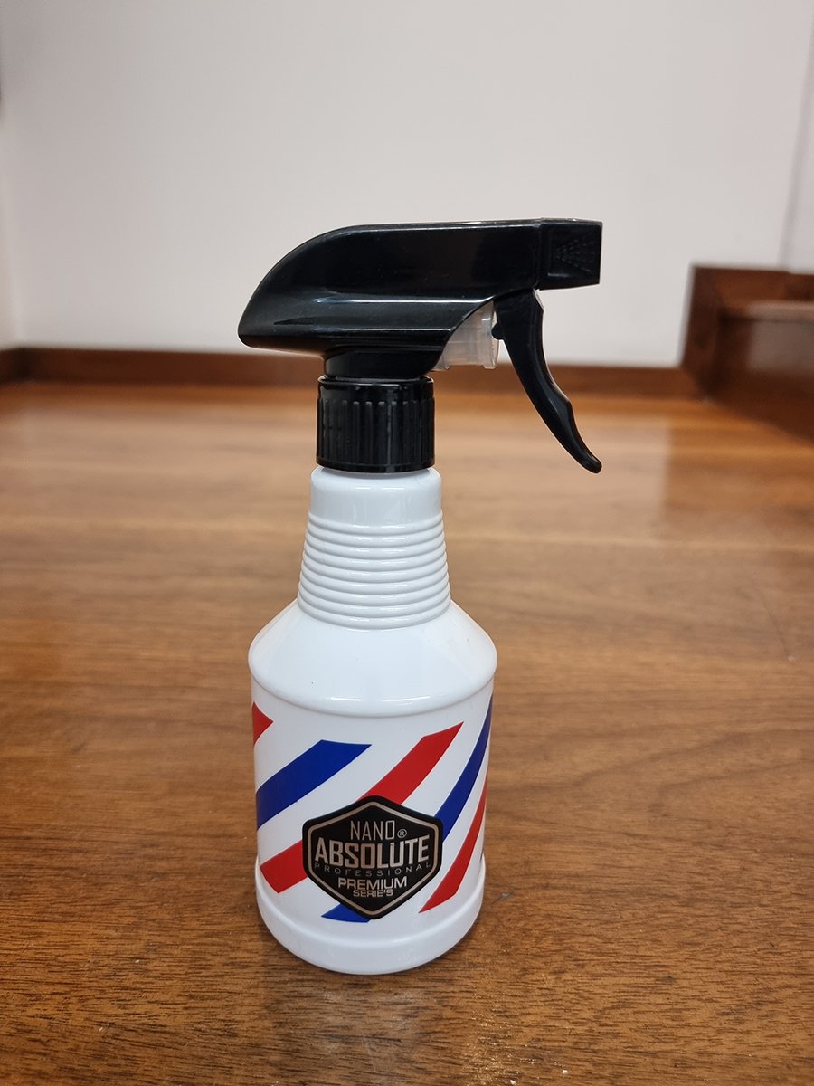 Plastik Temizleme Şişesi Sprey Şişe 330 ml Beyaz Kırmızı Mavi