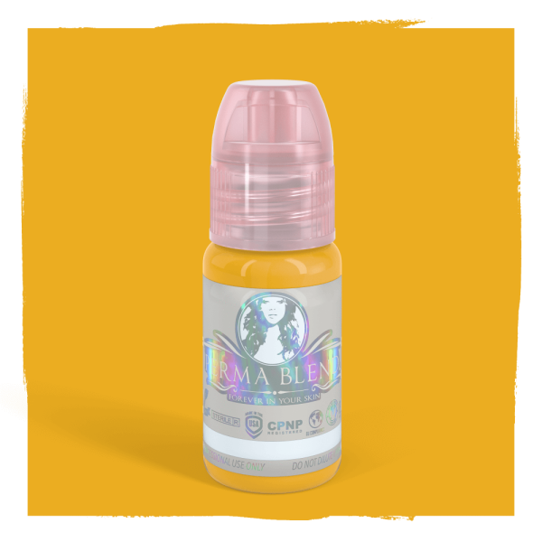 Perma Blend Soft Yellow Corrector 1/2 oz 15 ml Renk Düzenleyici Kalıcı Makyaj Boyası Permablend