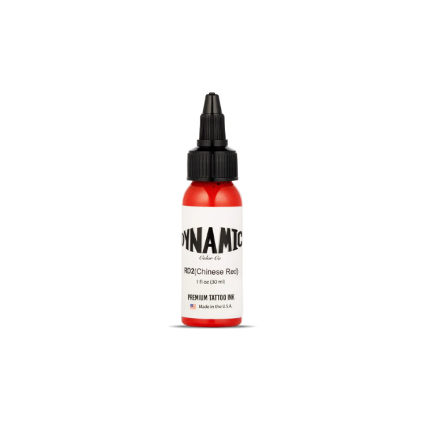 Dynamic Chinese Red 1 oz 30 ml Kırmızı Dövme Boyası