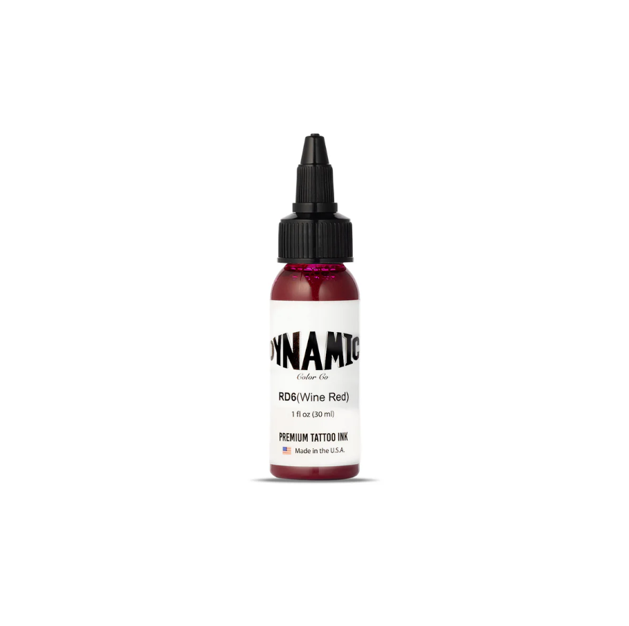 Dynamic Wine Red 1 oz 30 ml Bordo Dövme Boyası
