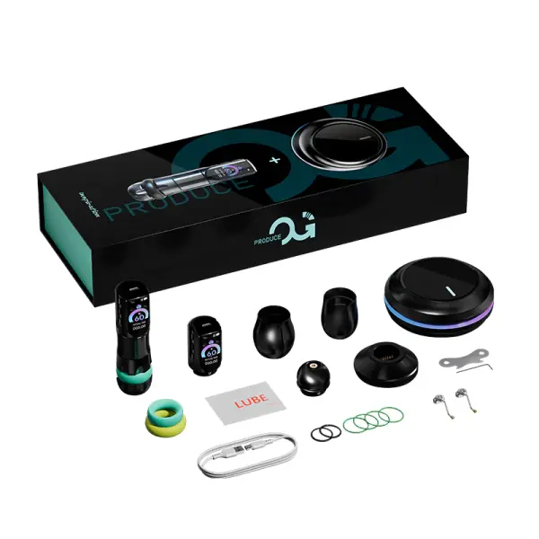 OG Produce Pioneer Inspiration Çift Bataryalı Kablosuz Pedallı Pen Dövme Makinesi Set