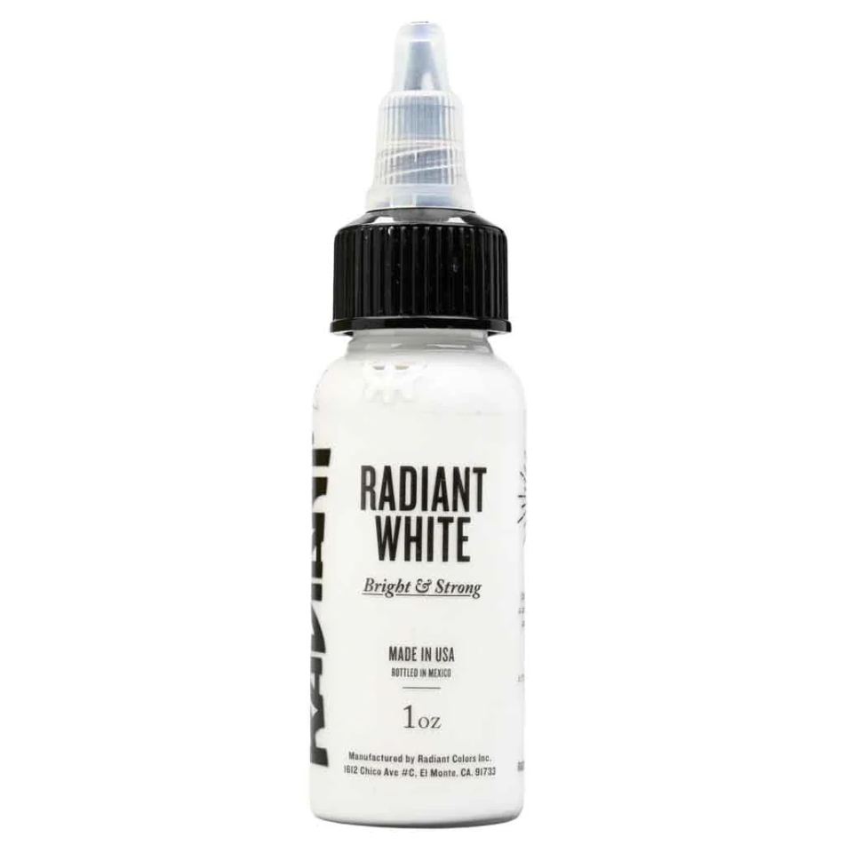 Radiant White 1 oz 30 ml Beyaz Dövme Boyası