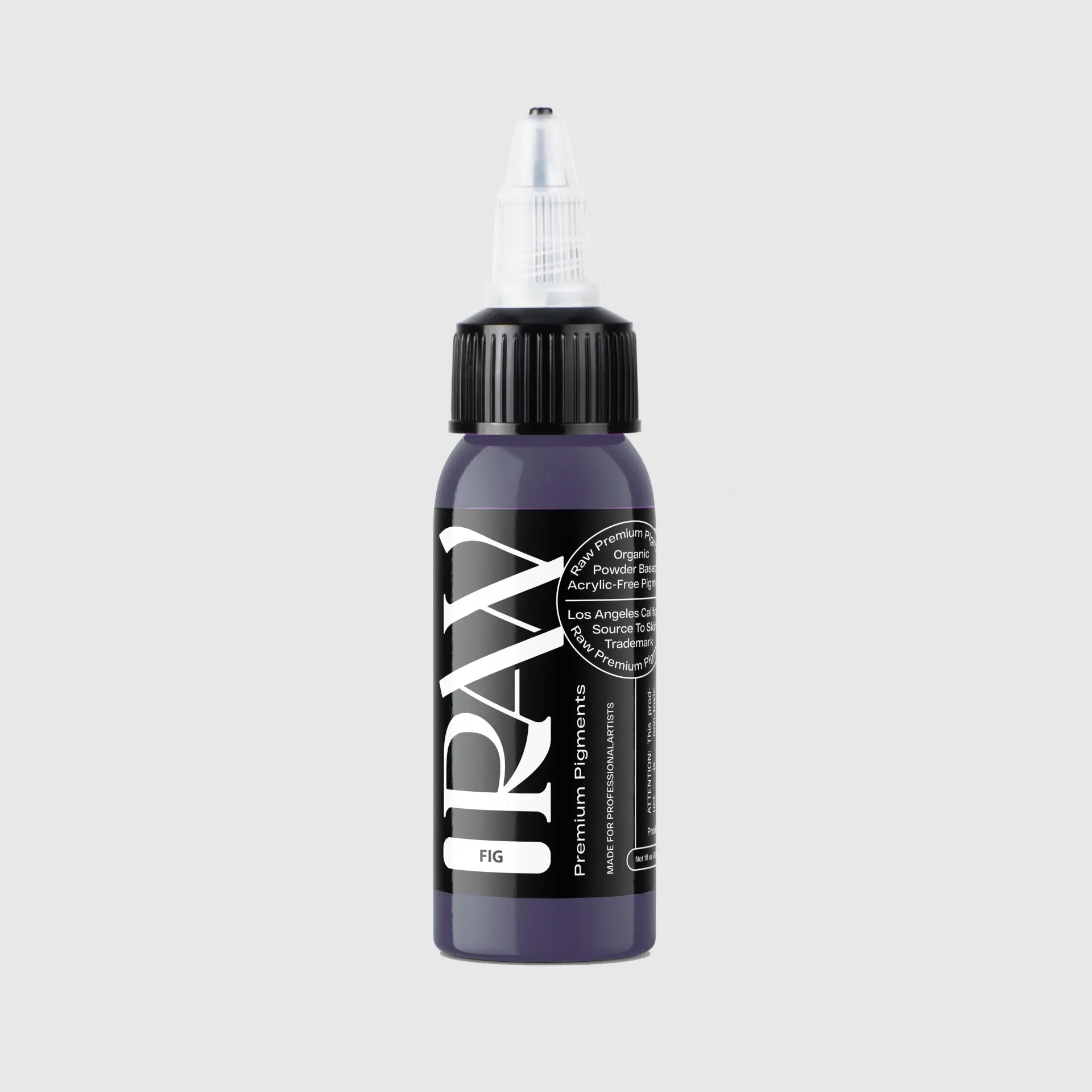 Raw Pigments Fig 1 oz 30 ml Pastel Mor Dövme Boyası