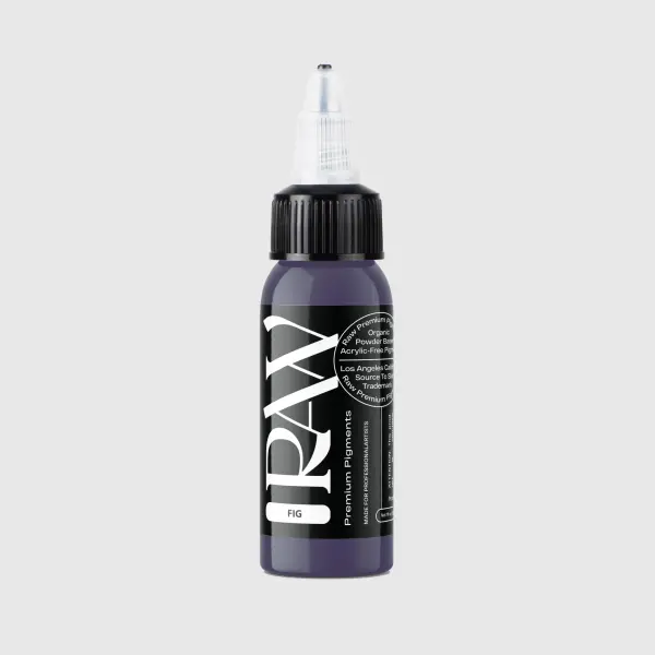 Raw Pigments Fig 1 oz 30 ml Pastel Mor Dövme Boyası