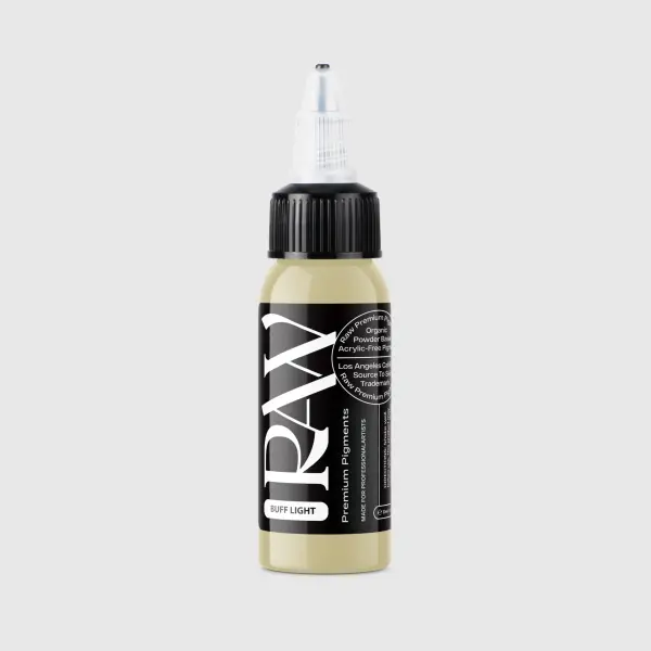 Raw Pigments Buff Light 1 oz 30 ml Sarı Dövme Boyası