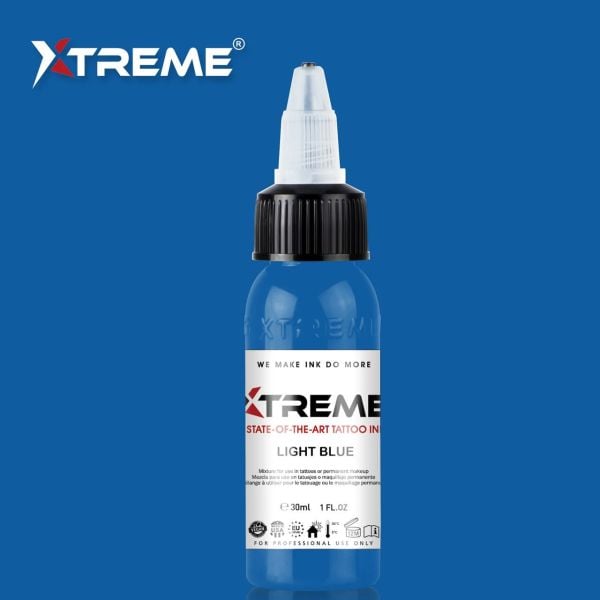 Xtreme Ink Light Blue 1 oz 30 ml Mavi Dövme Boyası
