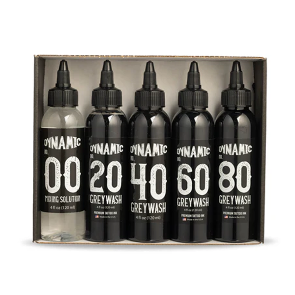 Dynamic Greywash Set 4 oz 120 ml Dörtlü Siyah Gölge Seti