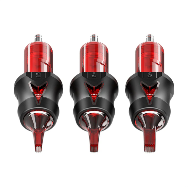 OG Produce Red Arrow #10 Kodlu CM Curved Magnum Cartridge Kartuş Dövme İğnesi 1 Kutu (20 Adet)