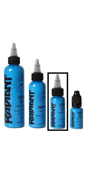 Radiant Country Blue 1 oz 30 ml Açık Mavi Dövme Boyası
