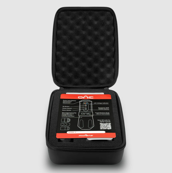 FK Irons One Gold 4.0mm Stroke Wireless Tattoo Machine Kablosuz Şarjlı Çift Bataryalı Rotary Dövme Makinesi