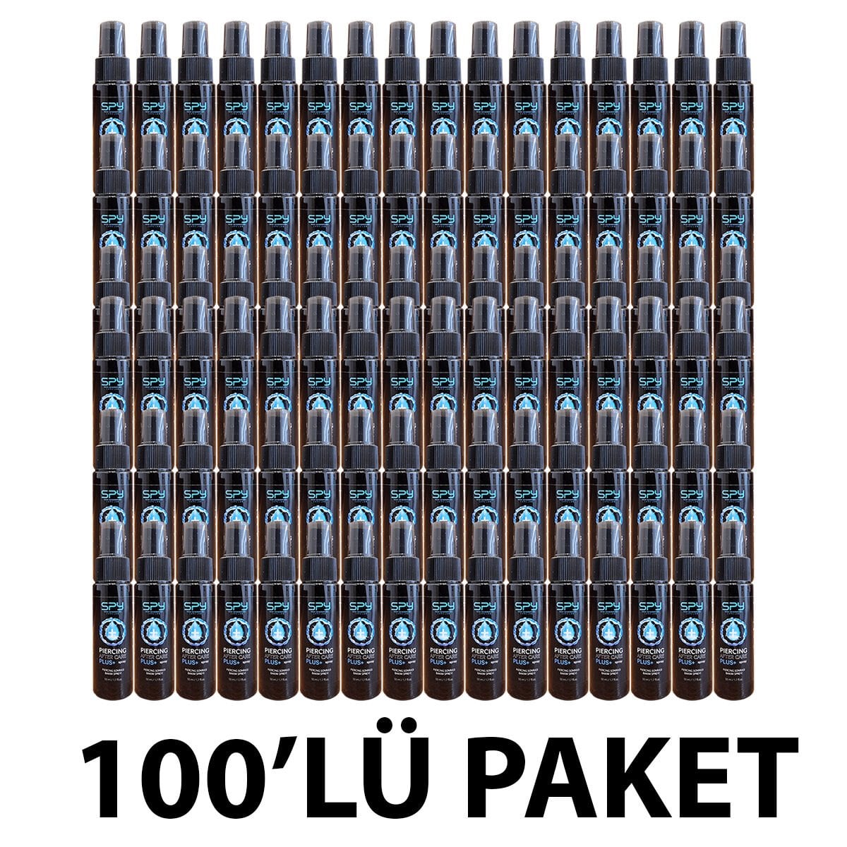 Piercing After Care Solution 50 ml Piercing Sonrası Bakım Solüsyonu 100'lü Paket