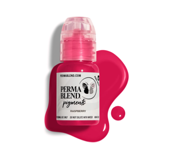 Perma Blend Raspberry 1/2 oz 15 ml Koyu Pembe Dudak Kalıcı Makyaj Boyası Permablend