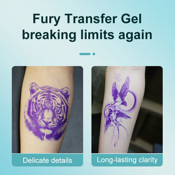 OG FURY Stencil Transfer Gel Solution 200g Dövme Transfer Jeli