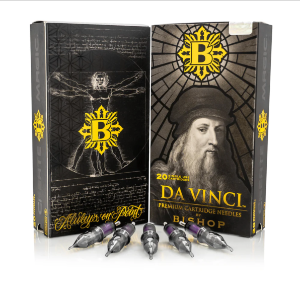 Bishop Da Vinci 0405 RLLT Round Liner Cartridge Kartuş Dövme İğnesi