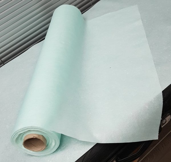 Yeşil Sedye Örtüsü 65cm x 190cm Perforeli 25 Metre Rulo