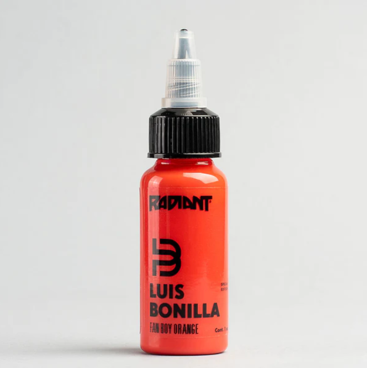 Radiant Fan Boy Orange 1 oz 30 ml Luis Bonilla Koyu Turuncu Dövme Boyası
