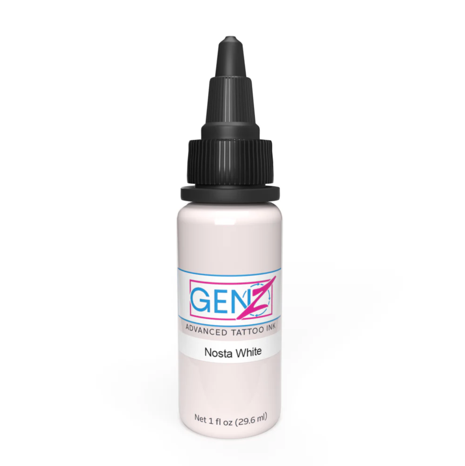 Intenze Gen Z Nosta White 1 oz 30 ml Reach AB Uyumlu Beyaz Dövme Boyası