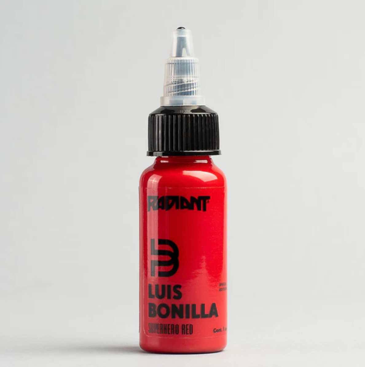 Radiant Superhero Red 1 oz 30 ml Luis Bonilla Kırmızı Dövme Boyası