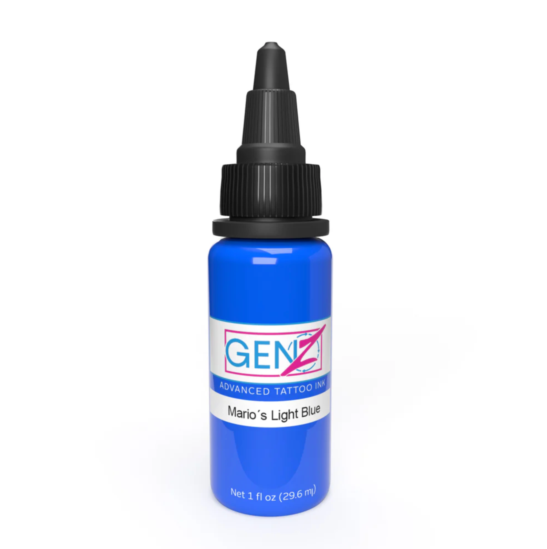 Intenze Gen Z Mario's Light Blue 1 oz 30 ml Reach AB Uyumlu Mavi Dövme Boyası