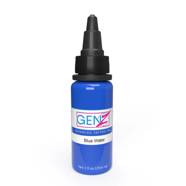 Intenze Gen Z Blue Water 1 oz 30 ml Reach AB Uyumlu Mavi Dövme Boyası