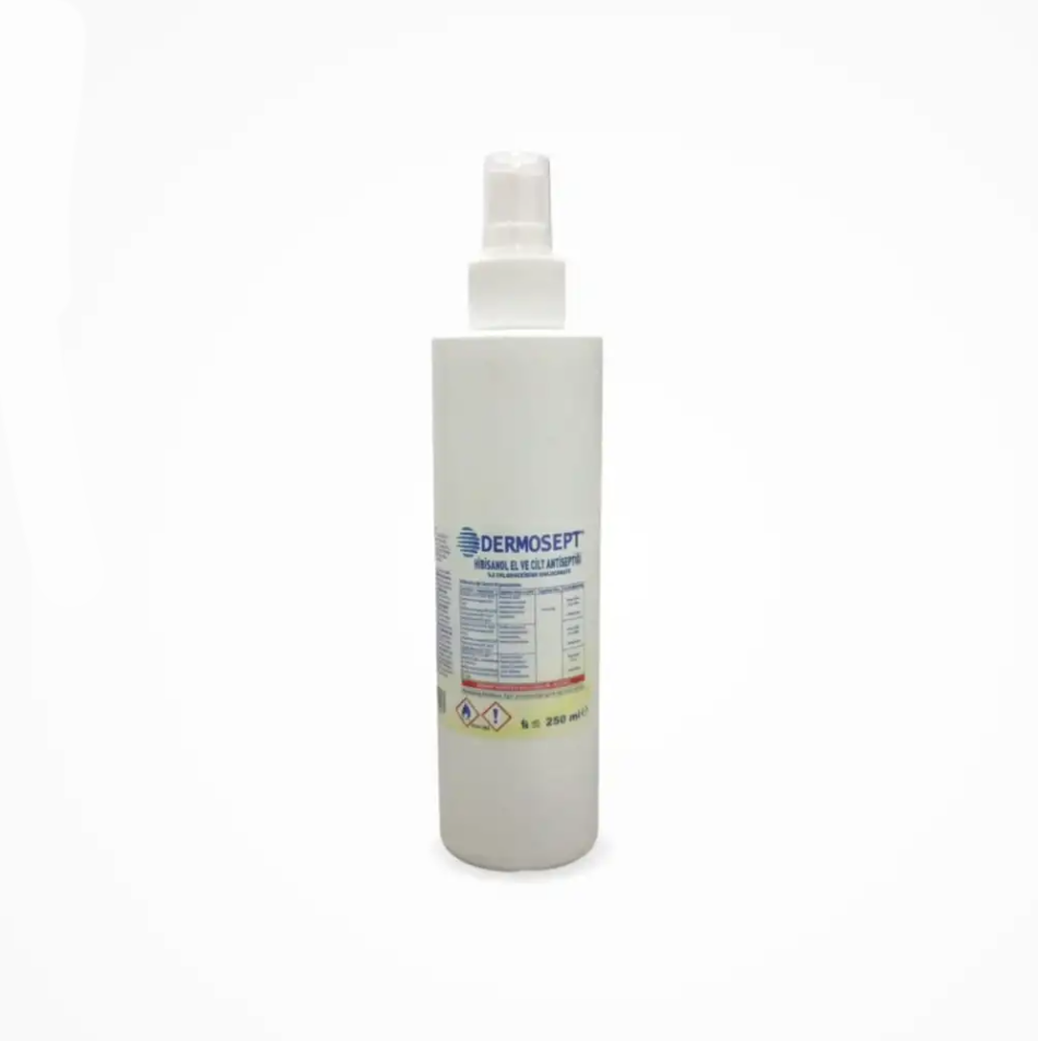 Dermosept Hibisanol 72% El ve Cilt Dezenfektanı 250 ML Sprey