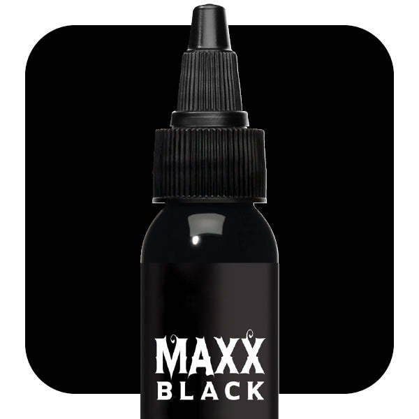 Eternal Black Ink Maxx Tattoo Shadow Paint Black Line Filler 8 oz 240 ml