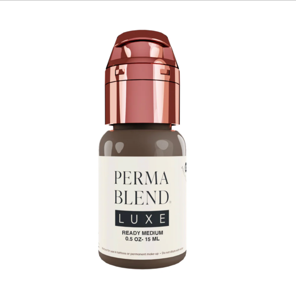 Perma Blend Luxe Ready Medium 1/2 oz 15 ml Soğuk Orta Kahverengi Kaş Kalıcı Makyaj Boyası